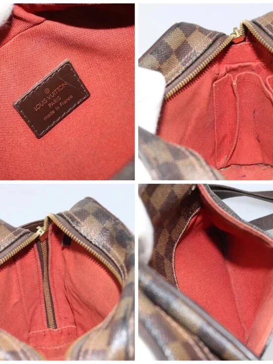 LOUIS VUITTON Damier Ebene Olaf PM Shoulder Bag N41442 LV Auth ka1987 - Picture 14 of 15